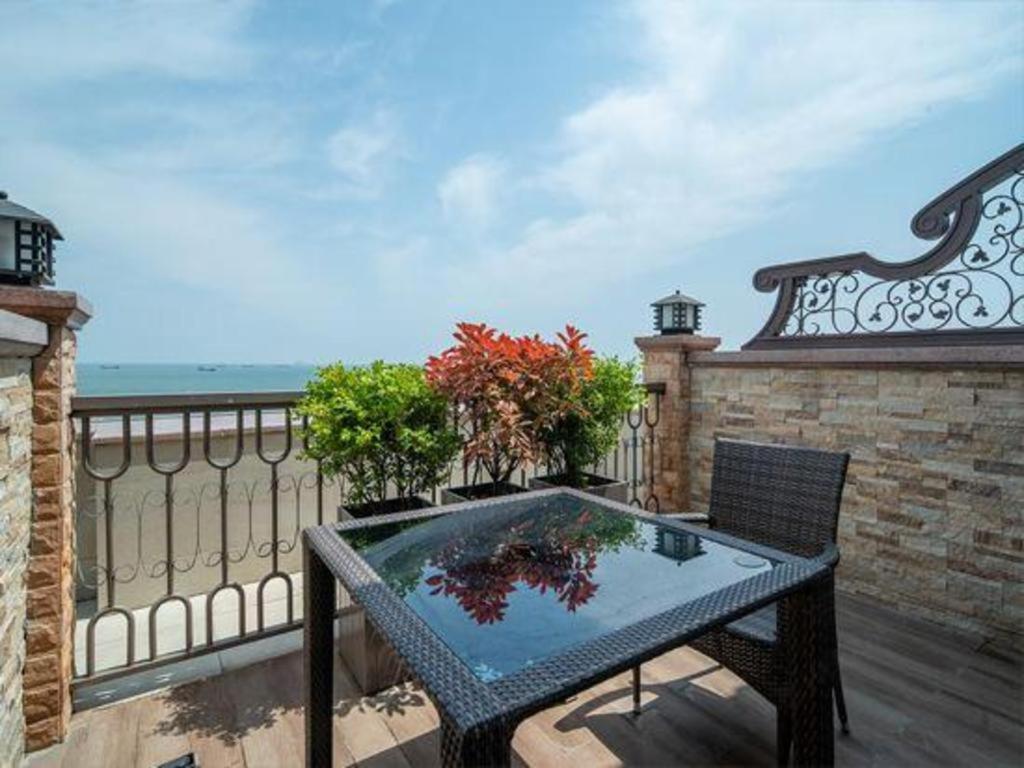 Yantai Golden Gulf Hotel Exterior foto