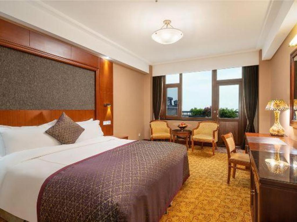 Yantai Golden Gulf Hotel Exterior foto