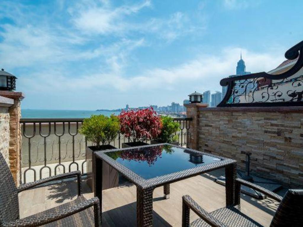 Yantai Golden Gulf Hotel Exterior foto